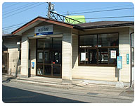 新田塚駅舎写真